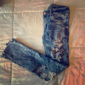 Ripped Skinny Cropped